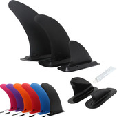 鱼鳍分水片冲浪板充气桨板独木舟插入式 滑道大鱼鳍竞赛尼龙尾舵