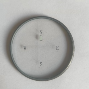 yjzb指北针配件正品方位玻璃罗盘零件注油式高精度2秒定位防水