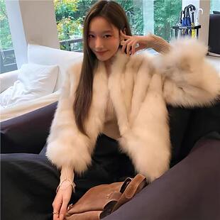 年轻毛毛狐狸高端女款冬季女款新款海宁皮草外套2026大衣毛千金