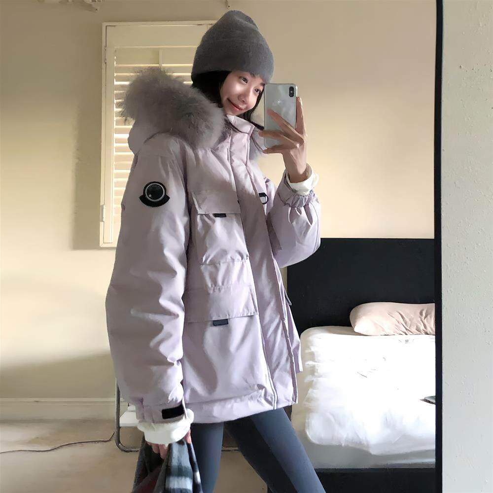 韩系超棉服派克服棉衣冬季羽绒好看外套女新款小个子棉袄2025冬装