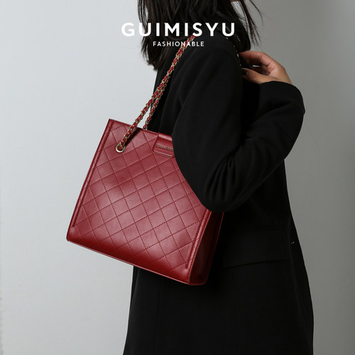 红色婚礼大容量高级感小众手提包