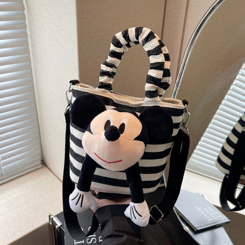 斜挎包水桶包手提包可爱卡通休闲