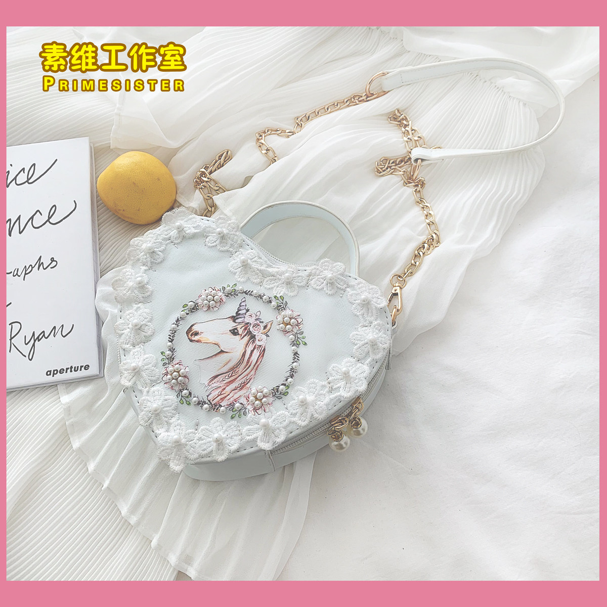 天使柄愛心包包女2019新款洛麗塔lolita洋裝斜挎包愛麗絲蕾絲花包在類目 箱包皮具/熱銷女包/男包, 女士包袋中 - 來自Buy2taobao.com提供專業的淘寶代購服務