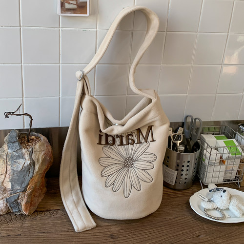 Primesister麂皮字母托特包