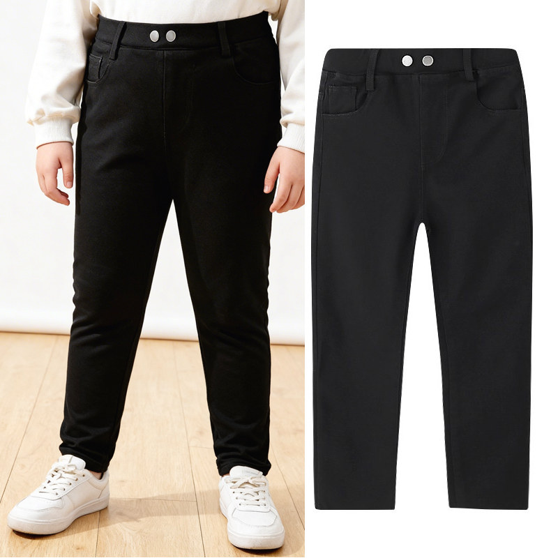 胖女童裤子显瘦百搭加肥加大码中大童弹力打底裤外穿胖女孩春秋