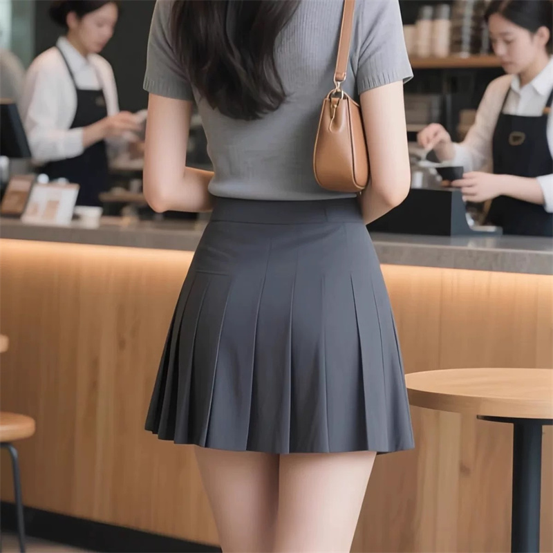 任务裙战斗小裙女炸街短裙纯欲风高腰短裙约会穿无内衬安全