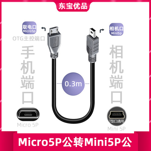Mini/Microusb单反相机安卓手机