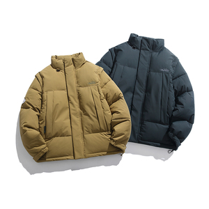 2026冬季新款男日系潮牌宽松立领可脱卸袖加厚外套棉服MY330-F215图片