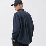 2026春季新款男装日系潮牌大口袋纯色长袖宽松衬衫衬衣CS200-F80，男装衬衫，电商A101（原外27）
