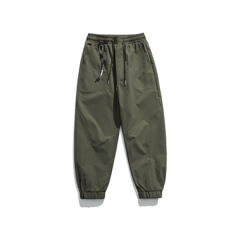 2026秋季新款男装日系潮流宽松束脚休闲裤工装裤哈伦裤P832-F66,男装工装外套,电商A101（原外27）