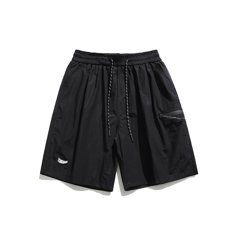 2026夏季新款男装日系宽松贴布潮流休闲五分裤运动短裤DK136-F60,男装牛仔裤,电商A101（原外27）