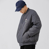 2026冬季新款男装日系潮流菱形格棒球领棉服加厚外套MY336-F175，男装棉衣，电商A101（原外27）