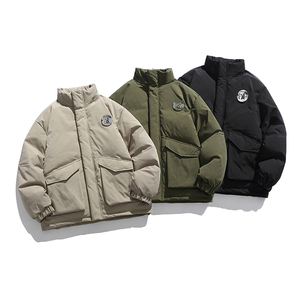 2026冬季新款男日系潮牌宽松休闲立领工装棉服加厚外套MY316-F185图片