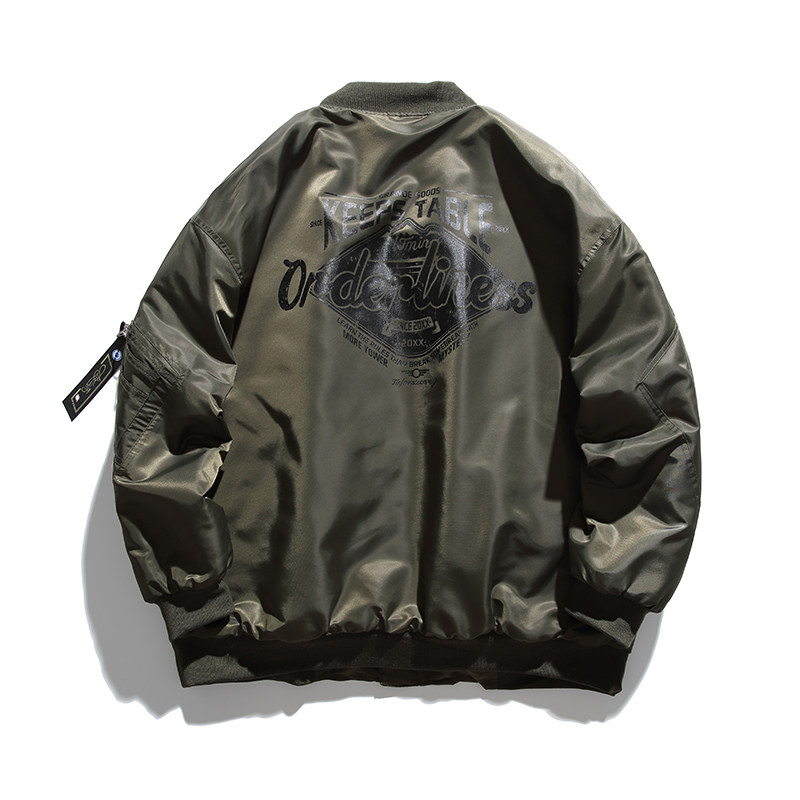 2026冬季新款男日系潮牌飞行员棒球领棉服工装加厚外套MY280-F165,男装棉衣,电商A101（原外27）