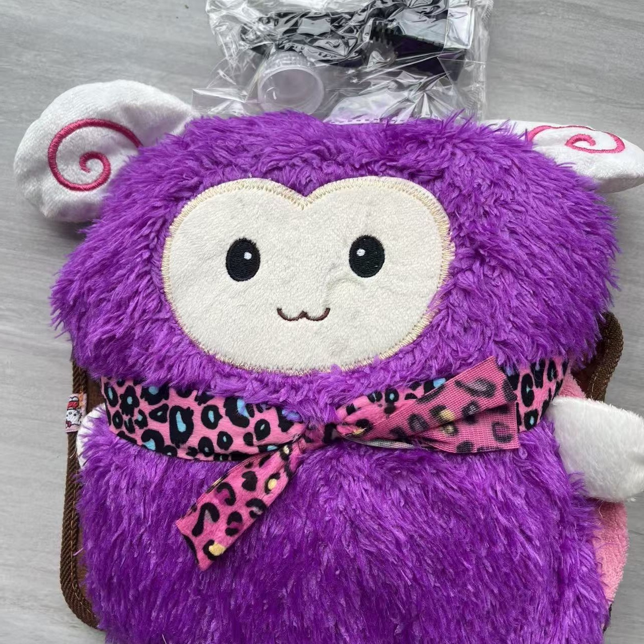 多色可爱萌系未注水热水袋可插手毛绒动物保暖可插洗热水袋特清仓