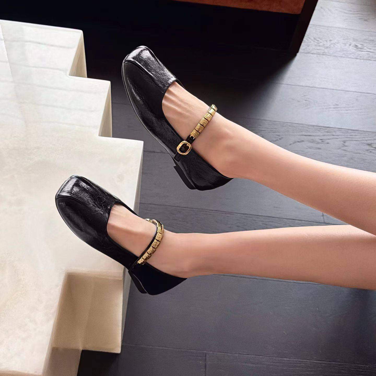 c女鞋单鞋26新款时装单鞋平底鞋玛丽珍女鞋方头单鞋时尚百搭舒适,女鞋,玛丽珍鞋,淘宝优惠券,粉丝福利购,淘宝优惠卷