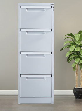 JIDA铁皮卡箱文件柜A4挂快劳抽屉卡片柜二三四斗抽斗资料档案柜