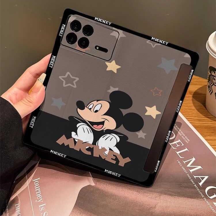 星星米奇新款黑色防摔适用卡通