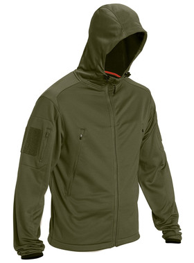 美国5.11 72041应击者连帽战术卫衣 全拉链拉毛保暖开衫外套