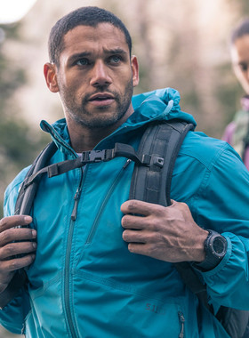 5.11卡斯卡迪亚可收纳便携风衣48339防风连帽夹克511户外皮肤衣