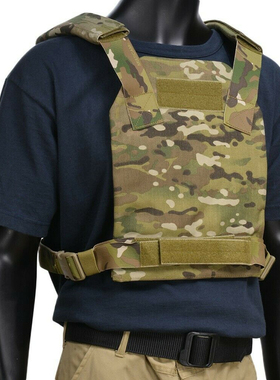 Blackhawk!美国黑鹰低可视光板战术背心 军迷轻量防护马甲32PC08