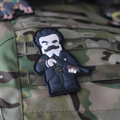 德国Tacopsgear Altered Carbon Mr. Poe AI喷子大叔士气章魔术贴