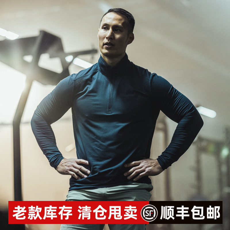 5.11综合训练PT-R催化上衣82134战术长袖T恤内衣1/4拉链511户外L1