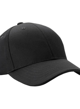 5.11低调基础战术棒球帽鸭舌帽89260特工遮阳帽511可调节黑色隐藏