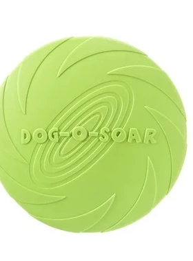 浮水飞盘飞碟飞盘狗训练硅塑胶TPR咬狗狗磨牙玩具宠物TPR