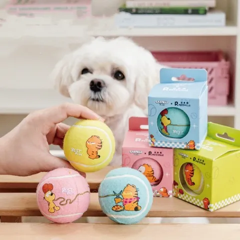 互动狗狗巡回萌动玩具联名训练派加菲猫抛掷思维宠物用品球