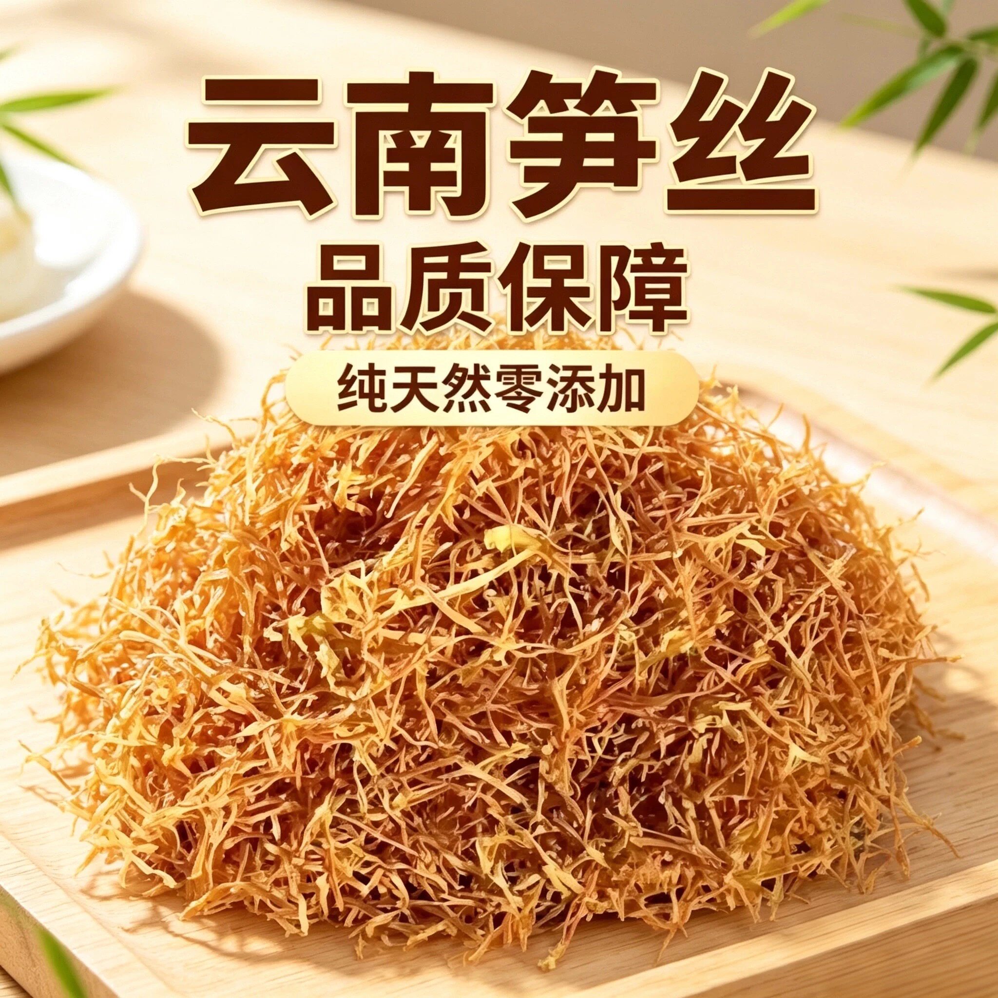 云南特产笋丝云南玉溪农家自晒纯天然笋丝原味袋装特产干货直销图片