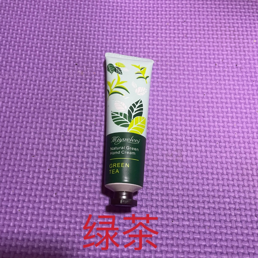 绿茶咪玥乐妮护手霜保湿滋润补水防干裂学生男女地推小巧便携