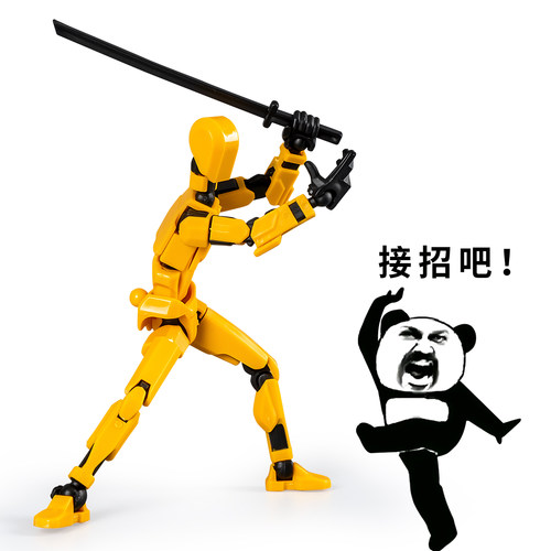 3D打印变形机器人男孩子玩具