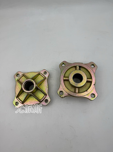 改装车后轴法兰座后桥配件轮弧座24齿卡丁车组装配件大公牛羊角转