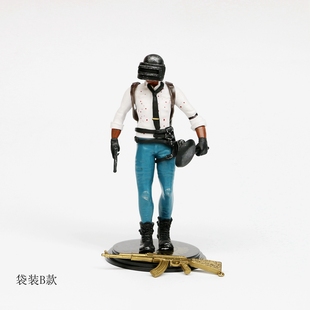 大吉大利今晚吃鸡绝地求生人偶玩偶摆件装饰装扮用品吃鸡男吃鸡女