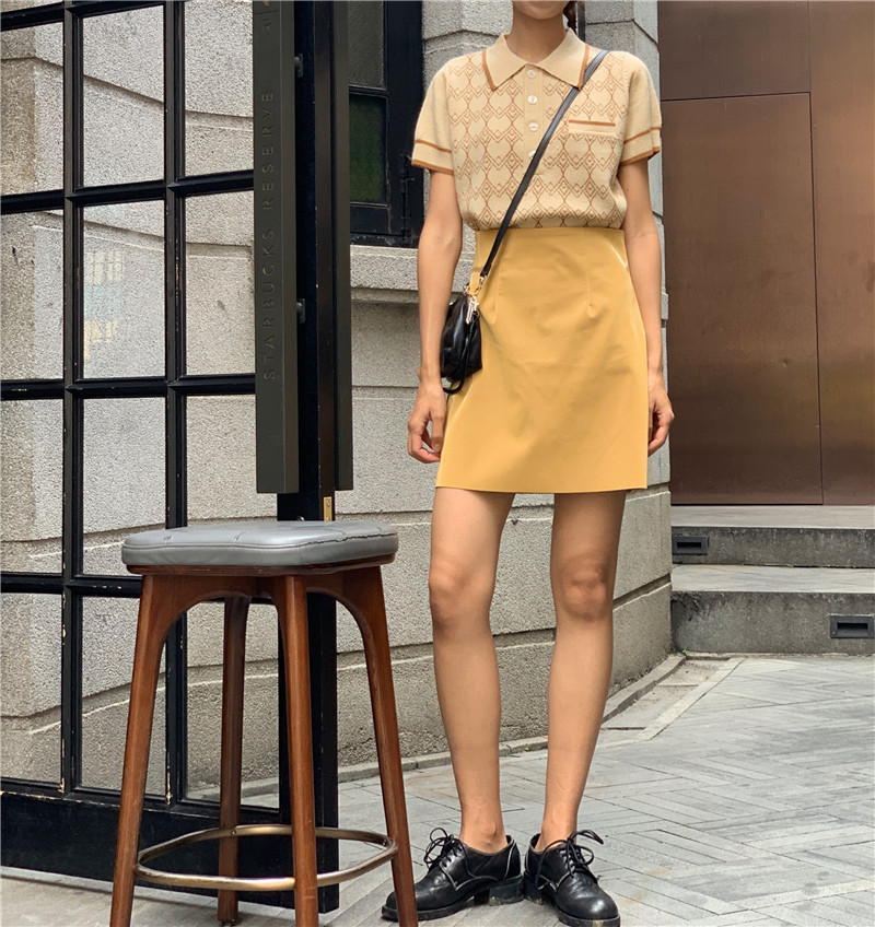 我在外面有猫 2020新款裙子复古vintage高腰显瘦PU半身裙|msdalam kategori Butik wanita / wanita, skirt - dari Buy2taobao.com untuk memberikan perkhidmatan ejen Taobao profesional membeli