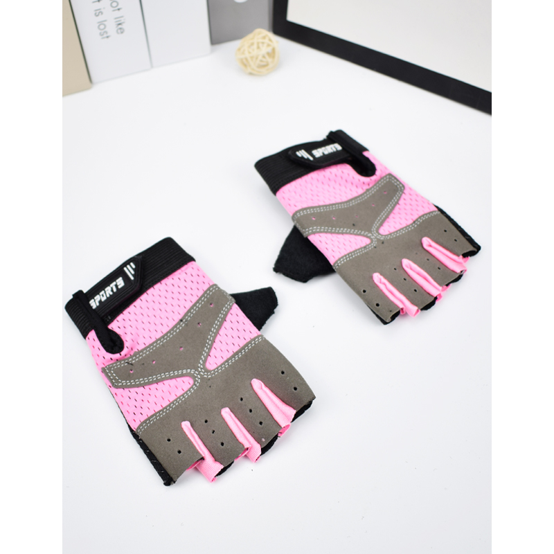 儿童半指手套运动男女童夏骑行小孩拳击防滑骑车滑轮平衡车单车薄