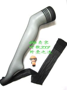 10D加长高筒袜子大码超薄长筒袜女包芯丝袜透肉女过膝袜纯白色红