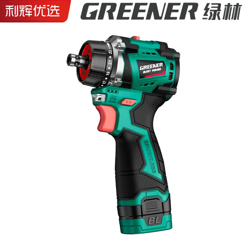 绿林无刷锂电四用小钢炮电钻图片