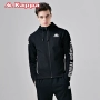 KAPPA Áo thể thao nam Kappa Áo sơ mi dài tay giản dị Áo hoodie 2019 Mới K0912MK28D - Thể thao lông cừu / jumper ao hoodie nam