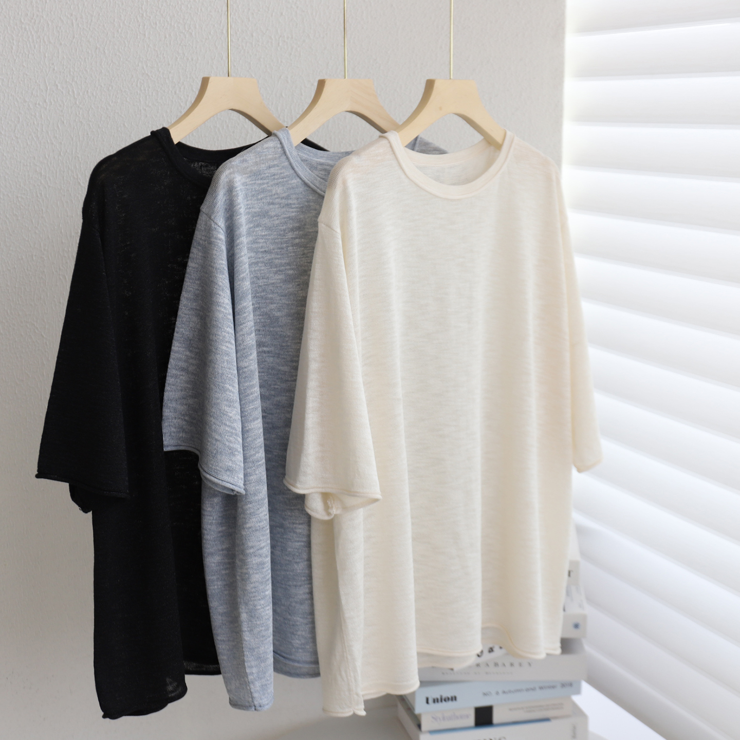 欧韩大版短袖中长款t恤女宽松