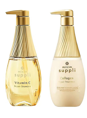 日本mixim Suppli觅籍洗发水护发素滋润修护改善毛躁控油蓬松旗舰