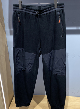 Lafuma乐飞叶国内专柜代购25年冬款男士拼接束脚卫裤LMPA5DL96