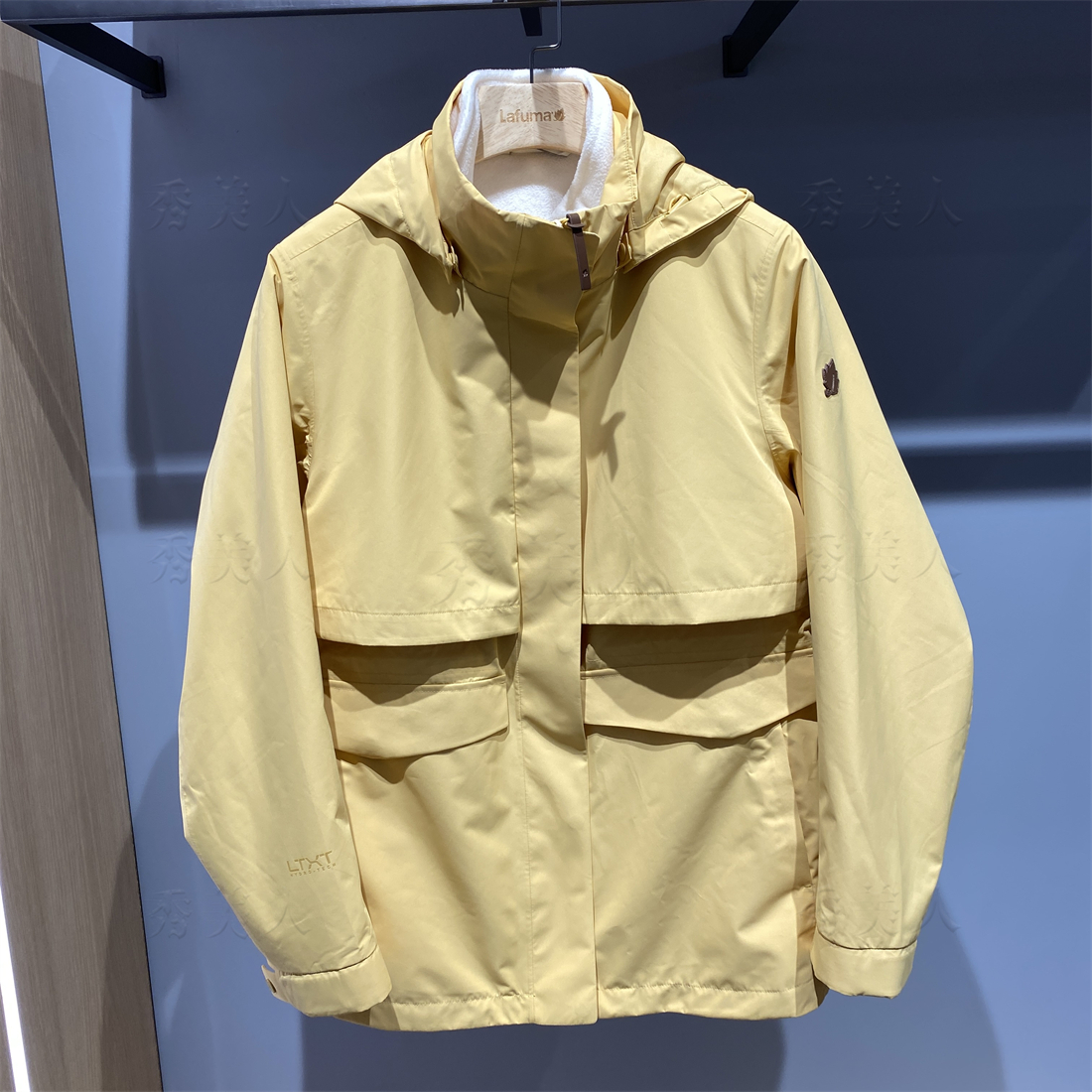 Lafuma乐飞叶国内代购25年冬款女装三合一冲锋衣外套LFJA5DZ97