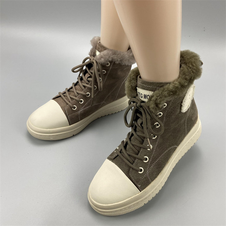 断码处理休闲加绒板鞋女2025新款秋冬季真皮厚底高帮短靴35 36码,女鞋,休闲板鞋,淘宝优惠券,粉丝福利购,淘宝优惠卷