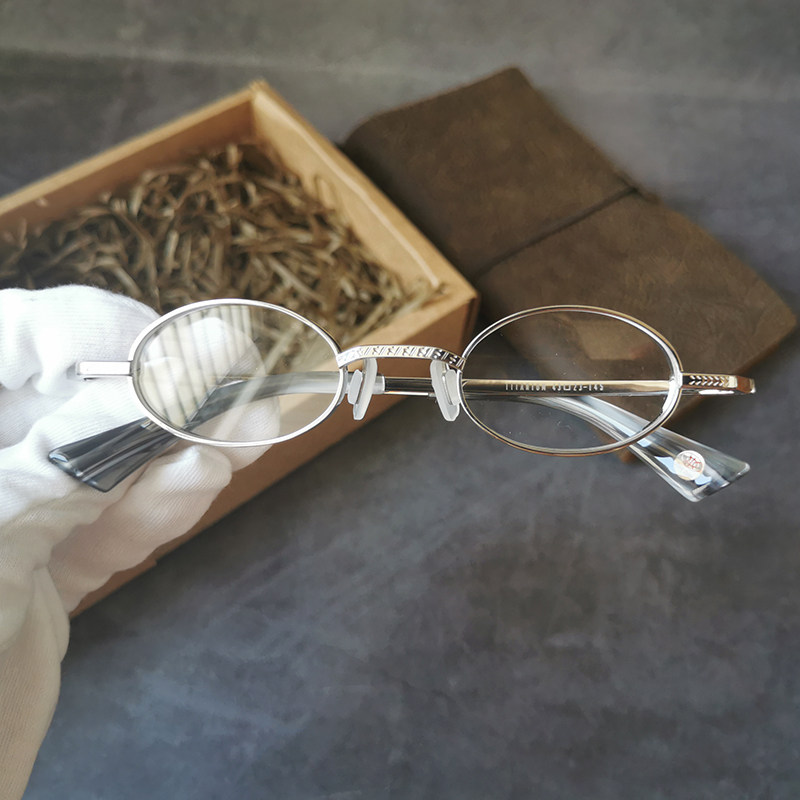 掌柜推荐纯钛中高度近视专用椭圆小框眼镜男复古镜架女大脸可适用,ZIPPO/瑞士军刀/眼镜,定制成品光学镜,淘宝优惠券,粉丝福利购,淘宝优惠卷