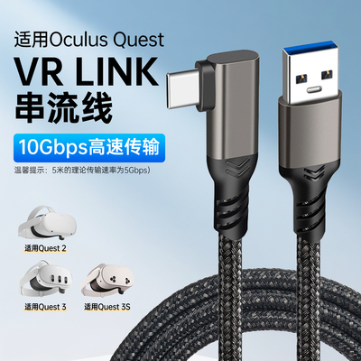 适用VR眼镜头盔VRLINK串流线