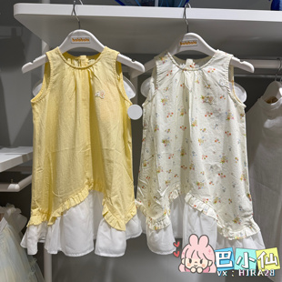 巴拉巴拉童装2026夏装新款女幼童梭织连衣裙201226111017