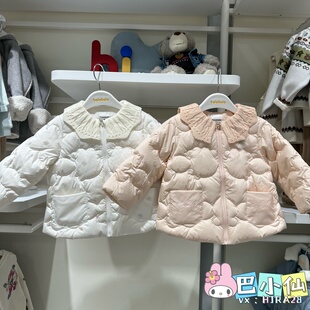 女童甜美保暖羽绒服201425107012 冬季 巴拉巴拉专柜正品 2025年新品