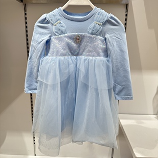 5折巴拉巴拉女幼童连衣裙春装新款小童网纱公主裙 201124111008